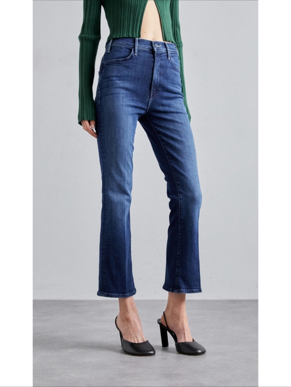 Mother The Hustler Ankle Jeans in Heirloom 28 Quiet Luxury Old Money Streetwear